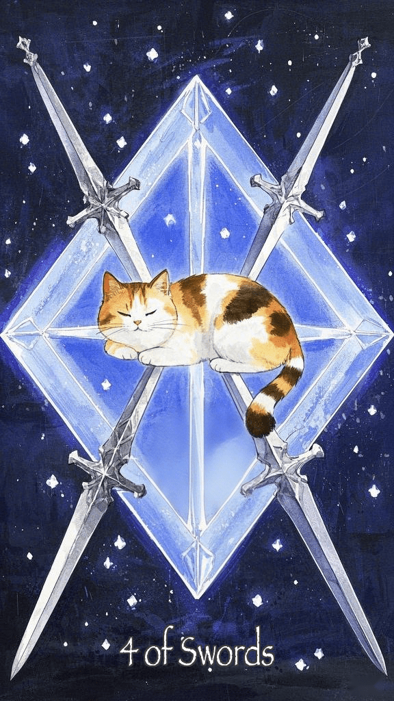 4 of Swords tarot card