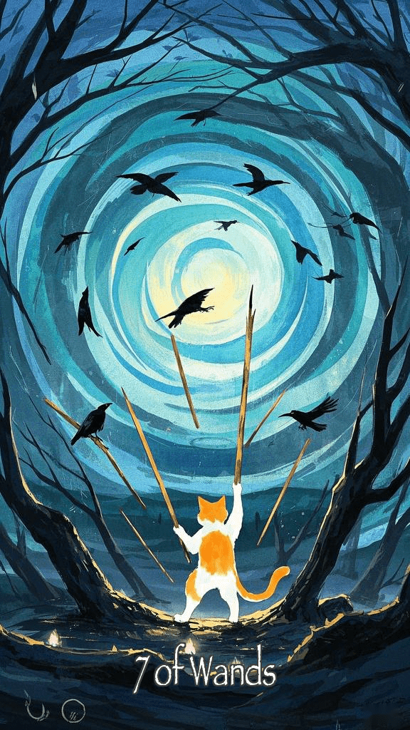 7 of Wands tarot card