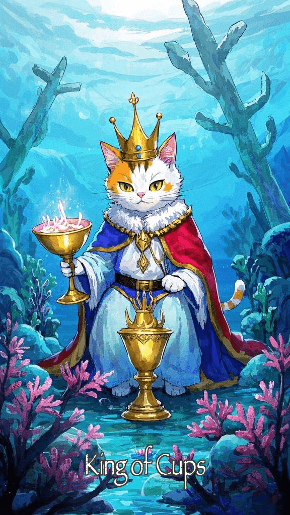 King of Cups tarot card
