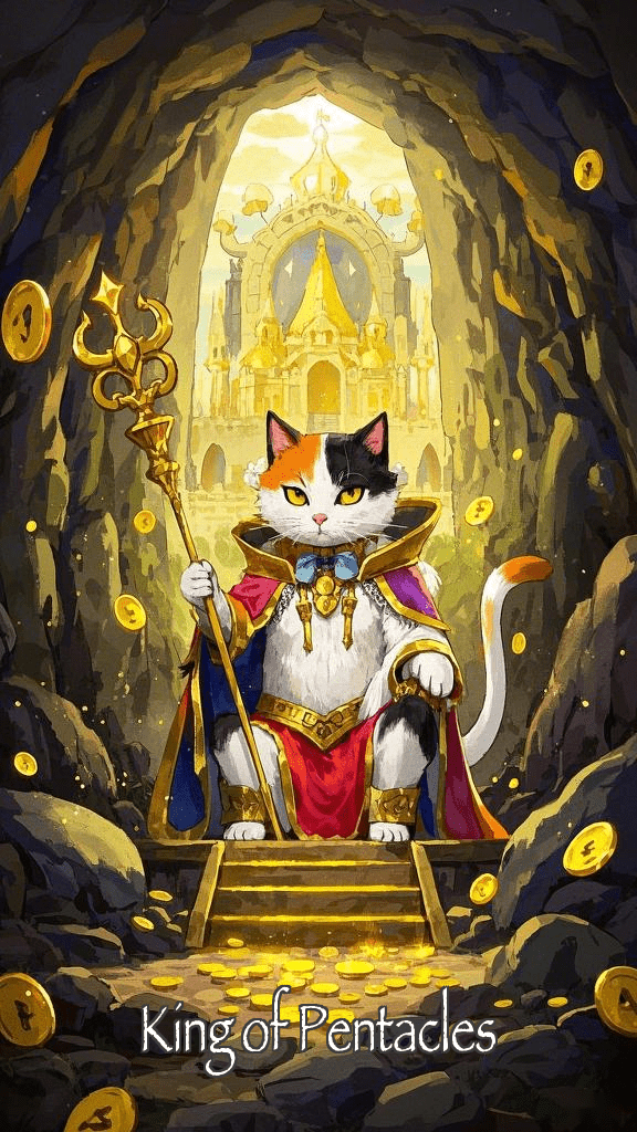 King of Pentacles tarot card