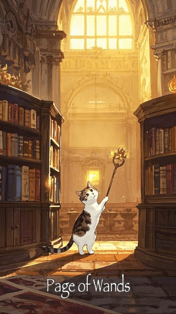 Page of Wands tarot card