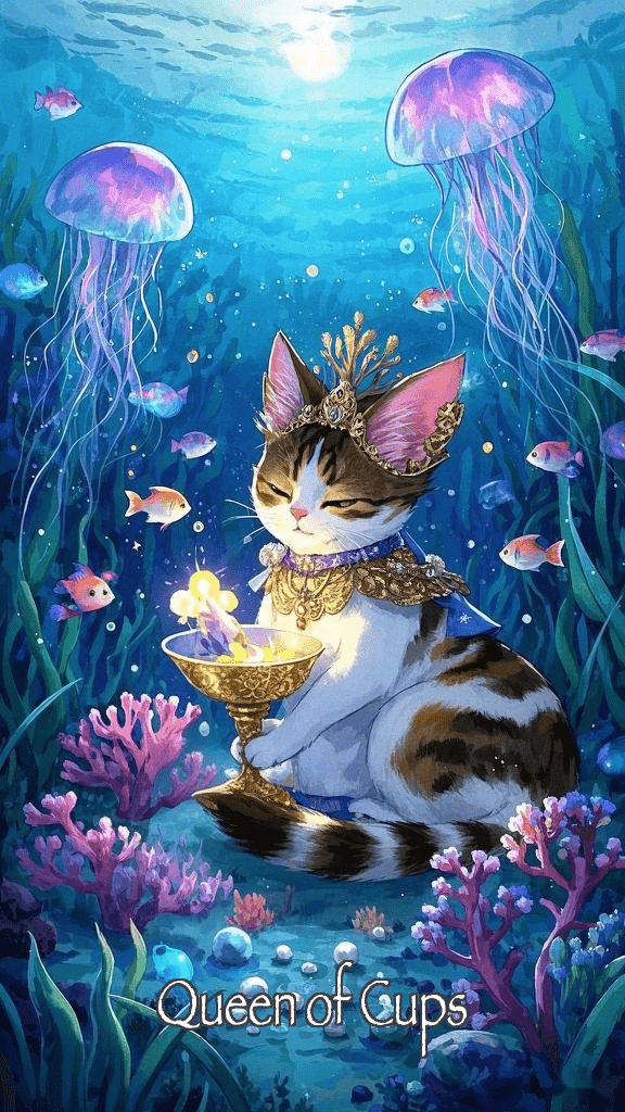 Queen of Cups tarot card