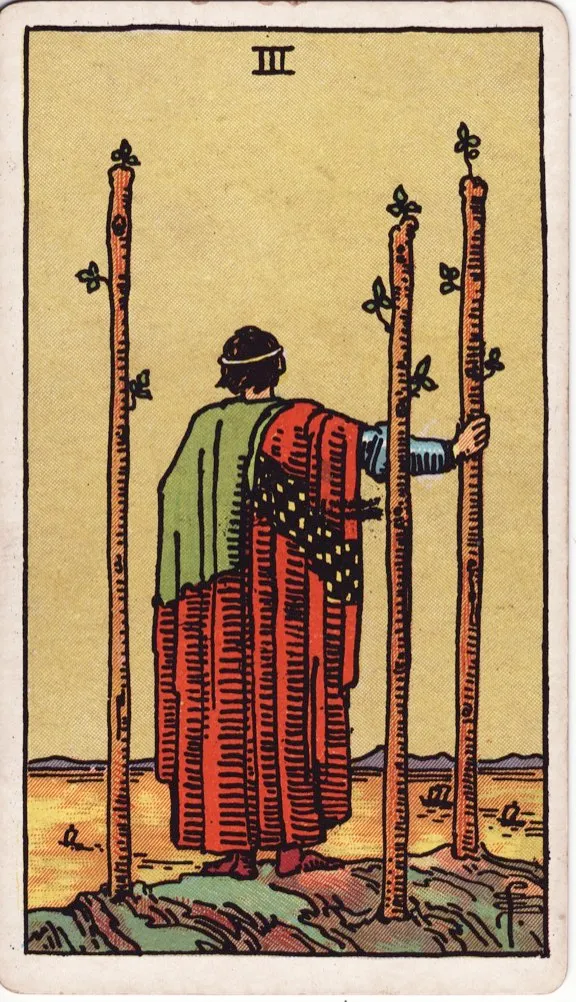 3 of Wands tarot card