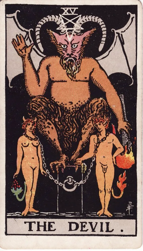 The Devil tarot card