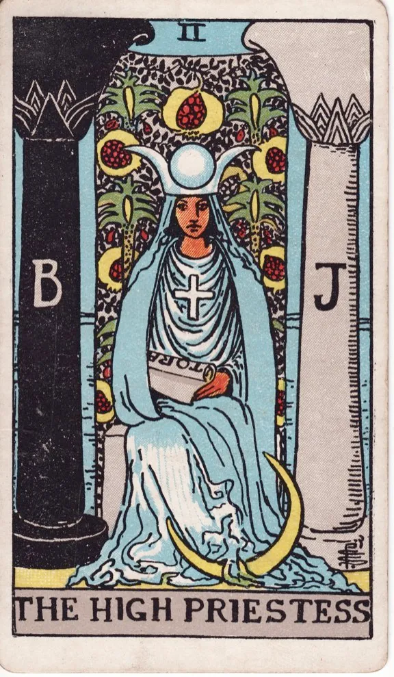 The High Priestess tarot card