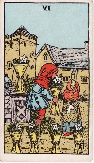 6 of Cups tarot card