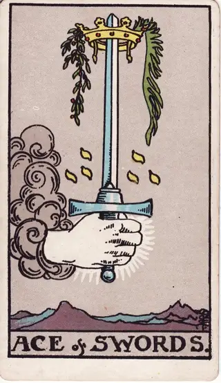 Ace of Swords tarot card