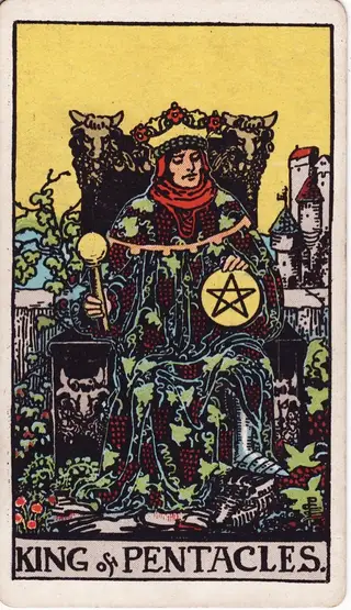 King of Pentacles tarot card