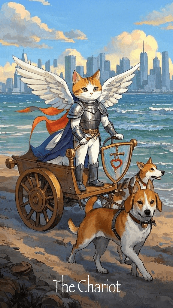 The Chariot tarot card