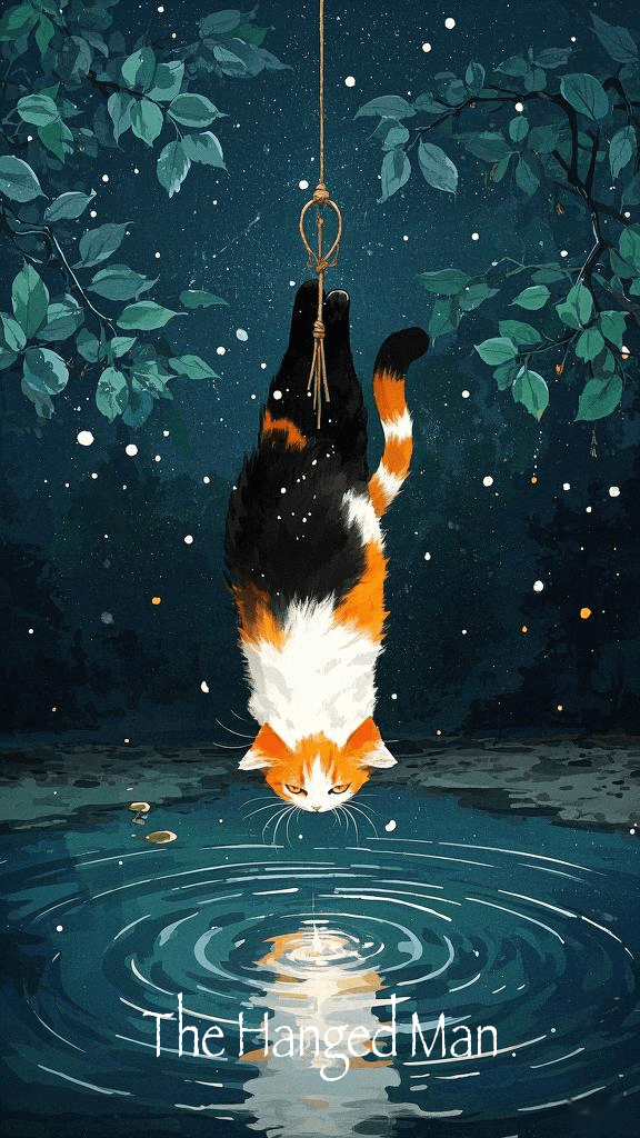 The Hanged Man tarot card
