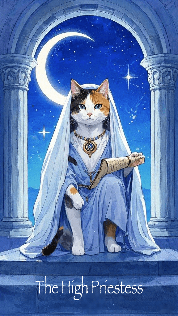 The High Priestess tarot card