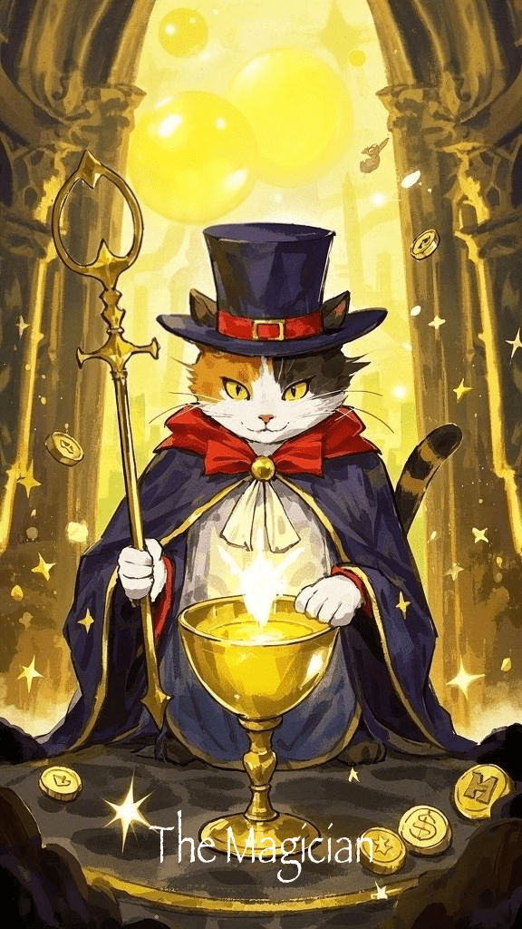 The Magician tarot card