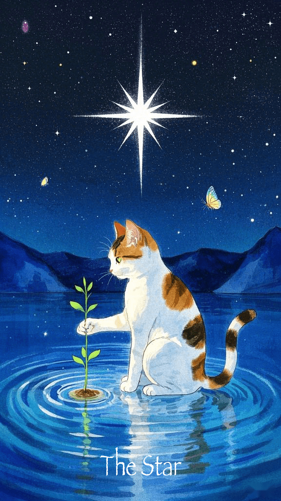 The Star tarot card
